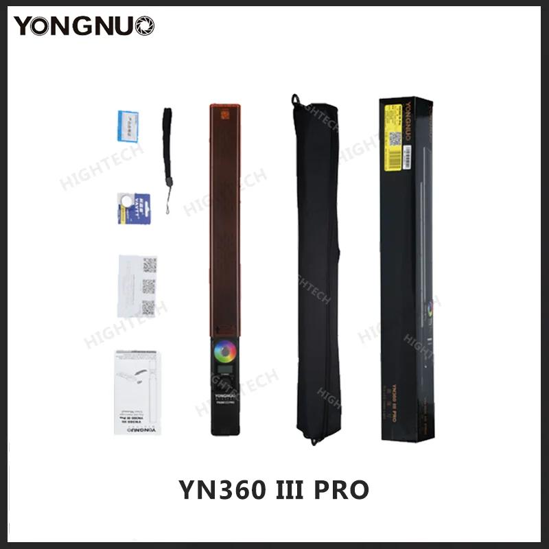 Yongnuo yn360iv yn660 yn660s yn360iii pro 3200-5600k led rgb vara luz manipulada alto cri modo de efeitos especiais dupla criatividade - Image 1
