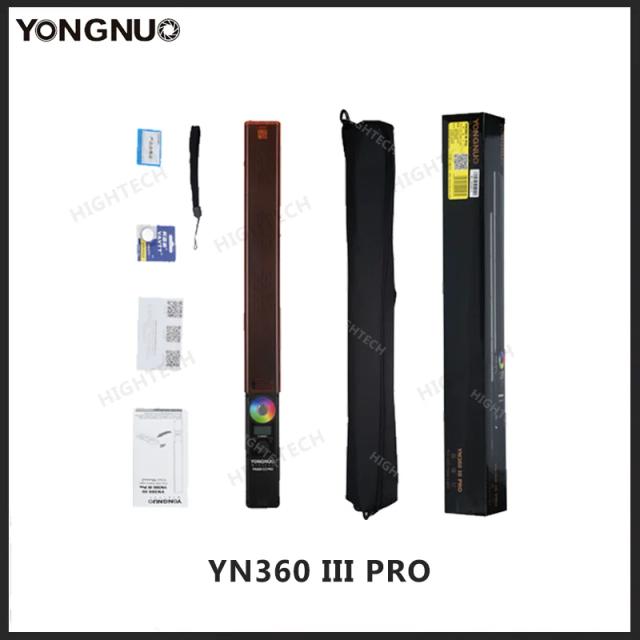 Iluminação Criativa: Yongnuo YN360IV, YN660 e YN660S - Varas de Luz LED RGB 3200-5600K com Alto CRI e Efeitos Especiais