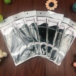 Conjunto de agulhas de tricô circular, artesanato em aço inoxidável, 100cm, 43, 65, 80, 120cm, tamanho 2.0-5.0mm, frete grátis, 7pcs por conjunto - Image 3