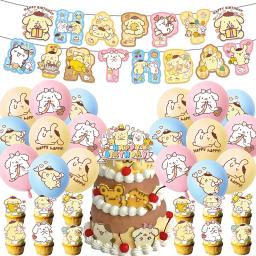 Pom Pom Purin Birthday Party Decoração, balão, banner, fundo, bolo Topper, Fontes de festa de aniversário, Baby Shower - Image 4