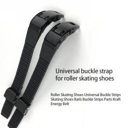 Conjunto de cinta de skate de rolo substituição esporte ao ar livre patins inline fivela kit fixação fivelas substituindo acessórios tipo 2 - Image 1