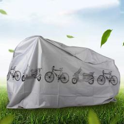 Capa de proteção portátil para bicicleta, proteção uv acessórios para estrada e mountain bike, poeira e chuva, a2q2 - Image 2