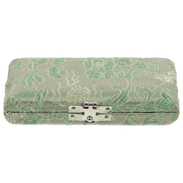 Caixa de Palhetas para Oboé Verde com Acabamento em Seda - Elegância para Seus Instrumentos de Música