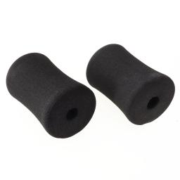 Almofada de espuma para banco de peso, substituição de rolos pretos, funcional para ginástica e exercícios em casa, 1 par - Image 3