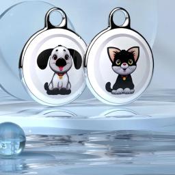 Localizador inteligente para animais de estimação, rastreador gps, bluetooth, tags inteligentes, encontrar meu alerta animal de estimação, impermeável, moda, mini eletrônica - Image 6