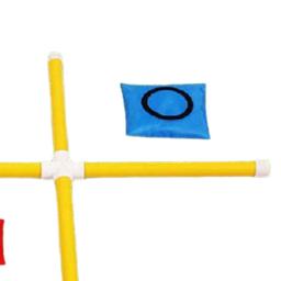 Giant Tic TAC Toe Game, brinquedo ao ar livre para a família, brinquedo esportivo infantil, Bean Bag Toss, jogo ao ar livre para gramado, festas de acampamento - Image 5