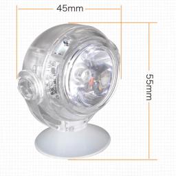 Luz LED subaquática com bateria para piscina e lagoa, luz impermeável para peixes - Image 3