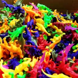 Mini brinquedos coloridos do dinossauro para crianças, favor do partido do aniversário, enchimento de Piñata, recompensas do carnaval, pacote do presente, 13 estilos, 20 Pcs, 50 Pcs, 100Pcs - Image 6