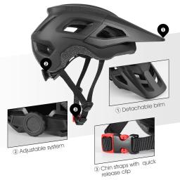 WEST BIKING-Capacete de Bicicleta Ultraleve para Homens e Mulheres, Chapéu de Bicicleta Respirável, Tampa Protetora de Segurança Ajustável, MTB Road Cycling Equipment - Image 5