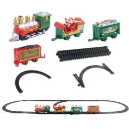 Christmas Tree Train Set para Crianças, Assemble Railway Tracks, Brinquedos Decoração, Birthday Party Presente, Presente - Image 3