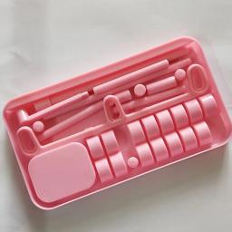 Suporte para costurar para uso doméstico, máquina de bordar, DIY, Quilting, Organizador, 3 carretéis, ferramentas, novo, 2024 - Image 3