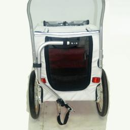 Dobrável Pet Bike com reboque traseiro, cão e gato carrinho, equipado com vem para transportar animais de estimação, equipado com equitação em um cavalo - Image 4