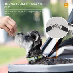 Leve e dobrável Pet Stroller para viagens ao ar livre, pequeno carrinho de estimação, cão, gato, pelúcia, bebê - Image 2