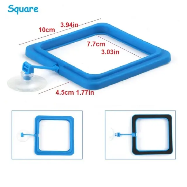 Alimentador de Anel para Aquário: Acessórios Ideais para Peixes Tropicais, Guppies e Tetras