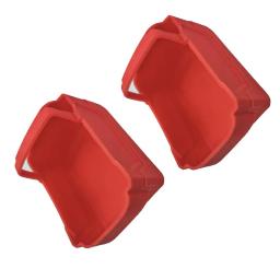 2 pçs capa protetora de silicone caso para 18v 3.0 4.0 5.0 bateria capa protetora caso ferramenta elétrica - Image 3