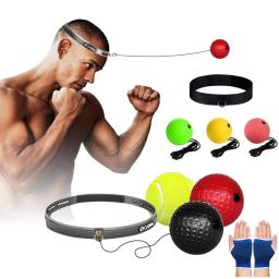 WorthWhile Kick Boxe bola reflex com banda de cabeça, treinamento de velocidade de luta, bola de muay exercício MMA, equipamento doméstico para crianças e adultos - Image 1