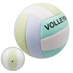 Tamanho 5 vôlei praia jogo de vôlei toque macio treinamento jogo bola para iniciantes ao ar livre indoor prática bola - Image 4