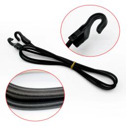 0.4m/1m/1.5m/2m resistente elástico bungee cabo de choque cinta estiramento gancho plástico carro bagagem tenda caiaque barco canoa bicicletas corda gravata - Image 4