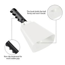 10 Polegada cowbell fabricantes de ruído instrumento musical percussão decorações ferro escola sinos mão com alça para jogos esportes - Image 4