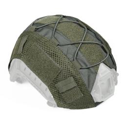 Capa de capacete camuflada para ops-core pj/bj/mh, capa rápida de capacete tático militar caça cs wargame esporte ao ar livre - Image 1