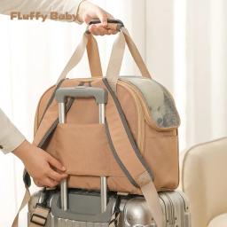 Bolsa de Transporte Multifuncional para Animais De Estimação, Mochila De Cachorro, Bolsa De Ombro Único, Tent Pet Bag, Puppy Carrier - Image 4