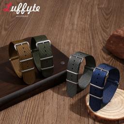 Pulseira de relógio longa de nylon para homens e mulheres, pulseira esportiva militar, acessórios de relógio, 18mm, 20mm, 22mm - Image 3