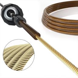 Rapid Speed Steel Wire Skipping Corda, Urso, Fardo Pesado, Ajustável, Saltar, Fitness, Treino, Equipamento Desportivo em Casa - Image 2