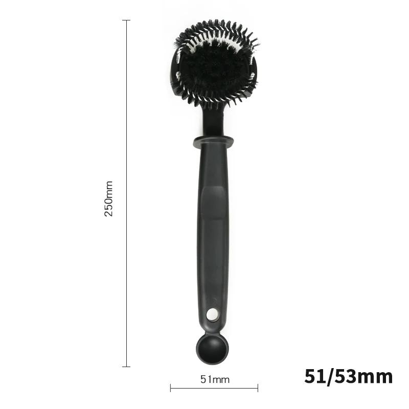 Limpador de escova para máquina de café, 51mm 58mm, grupo de café expresso, limpeza de cabeça de cerveja para delonghi breville, acessórios de barista, ferramenta - Image 1