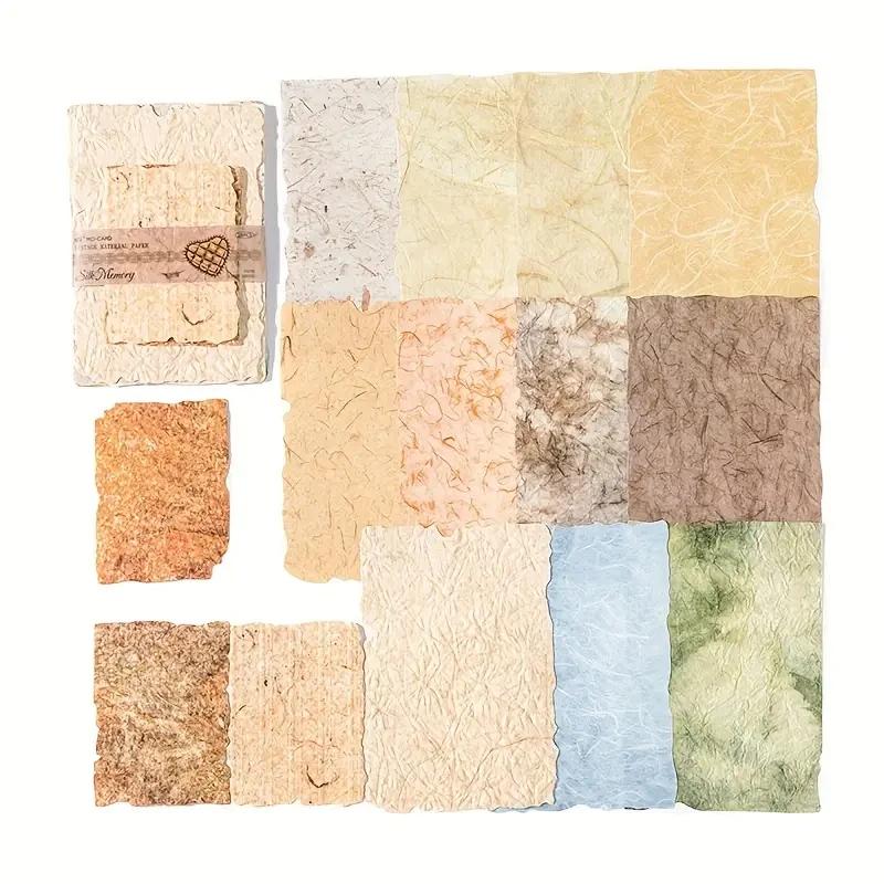 Série Luz e Sombra Material De Papel, Artesanato De Papel, Manchas De Café Vintage, Decoração DIY, Base De Colagem, 28 Folhas - Image 1