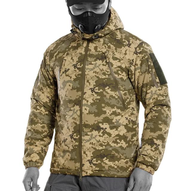 Jaqueta Tática Masculina de Camuflagem Pesada, Acolchoada e Térmica para Inverno, Alta Qualidade e à Prova de Vento 2022