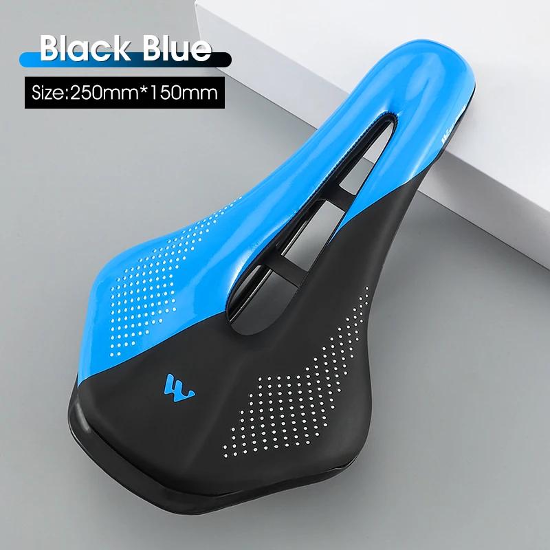 West biking ultraleve bicicleta de estrada sela oco respirável aerodinâmico almofada profissional corrida ciclismo assento parte da bicicleta - Image 1