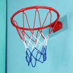 Aro de basquete infantil interno e externo, bola silenciosa, cesta doméstica, tipo de suspensão, sem perfuração, primavera - Image 3