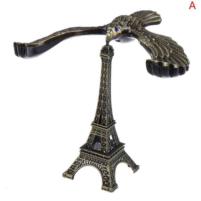Decoração de escritório liga torre eiffel modelo equilibrado pássaro prop equilíbrio águia gravidade pássaro estatuetas miniatura brinquedo descompressão - Image 1
