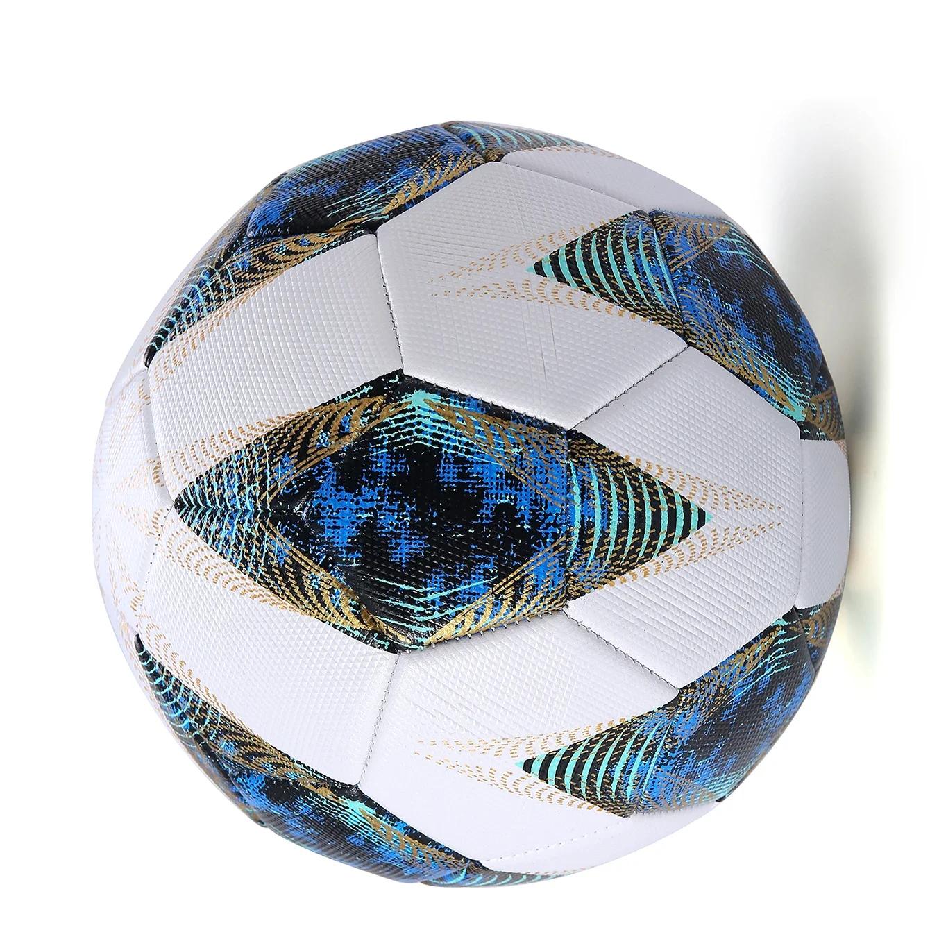 1pc bolas de futebol profissional tamanho 5 resistente ao desgaste jogo treinamento liga ponto bolas de futebol bola de futebol - Image 1