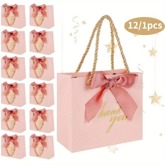 Sacos de Presente para Casamento: 12 Peças para Decoração e Agradecimento em Chás de Bebê e Aniversários