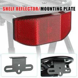 Suporte de luz traseira de bicicleta, L-Shaped Bike Front Rear Reflector Kit Suporte de alumínio Acessórios de ciclismo para a noite - Image 4