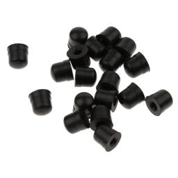 Silicone Trombone Slide Bow, Borracha End Tip Bumper, Brass Instrument, Acessórios de Reparação, Preto, 20pcs - Image 3