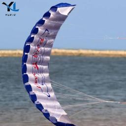 Pipas profissionais de linha dupla para adultos e crianças, linha Power Kitesurf, paraquedas grande, praia ao ar livre diversão, 1,4 m, alta qualidade - Image 5