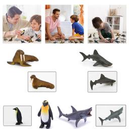 Realistic Safari Woodland Animal Dinosaur, Mini Simulação Modelo Figurines, Plastic Preschool Educational Toy, Kids Birthday Favors - Image 5