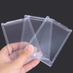 Mangas de cartão magnético Suporte para Baseball Sports Card, Capa Protetora, Transparente Display Case de plástico rígido, 35PT - Image 4