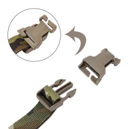 Sinairsoft-kit adaptador colete tático, plataforma peito, porta-placas, acessórios de caça, multi-camo - Image 4