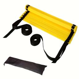 Agilidade Escada com Saco De Armazenamento, Equipamento De Treino De Velocidade, Futebol, Fitness, Pés De Treino, Escada - Image 6