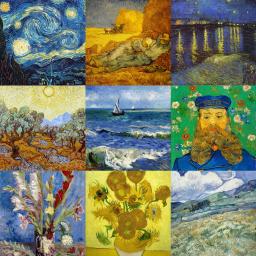 Van gogh pintura por número para adultos 20x30 kits de artesanato de desenho para adultos decoração casa presente da mãe dropshipping 2023 - Image 1