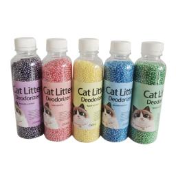 Eliminador odor para gato, para caixa areia, limpeza doméstica, contas desodorizantes para animais estimação, - Image 1