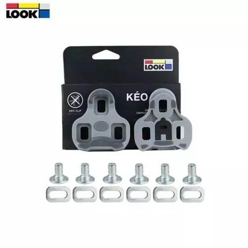 LOOK Chuteiras KEO Grip Ciclismo Estrada Compatível KEO 0, 4.5, 9 Graus