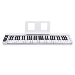 Piano eletrônico multifuncional com display LCD, teclado de 61 teclas, órgão eletrônico, 61 teclas, sensível - Image 4