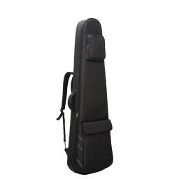 Estojo impermeável para guitarra elétrica, saco grosso, detalhe macio, cinza, preto, azul, vermelho, capa de transporte, acessórios Gig Backpack, 28 mm - Image 3