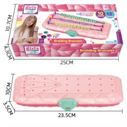 Kit de fazer pulseiras para crianças, amizade, tranças DIY, joias Artes Artesanato Brinquedos, favores de festa para meninas, presente infantil criativo - Image 6