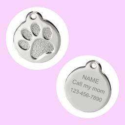Etiqueta de identificação de identificação de identificação de identificação de cão de estimação personalizado nome de filhote de cachorro anti-perdido suprimentos para animais de estimação acessórios gato e cachorro colar - Image 3