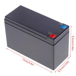 Suporte Da Bateria Caixa Vazia, Suporte Da Bateria, Tira De Níquel, ABS, Peças De Ferramenta De Alta Qualidade, 18650, 12V, 7Ah, 1Pc - Image 6